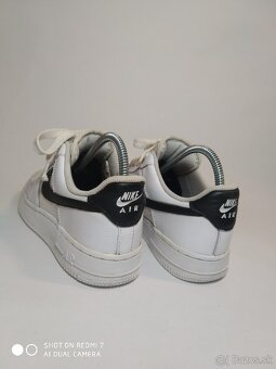 Nike air force 1 biela, čierna - 7