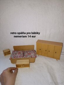 Retro nábytok pre bábiky, - 7