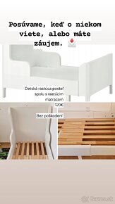 Rastúca detská posteľ ikea - 7