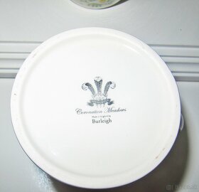 Čajník a džbán - Burleigh, porcelán - 7