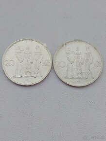 Strieborne mince 1.ČS republika - 7