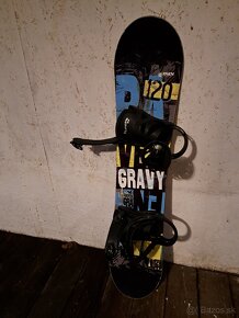 Snowboard 120+ topánky 37 - 7