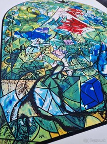 MARC CHAGALL - Issachar (1990) (Jeruz.okna) Zľava + Certi. - 7