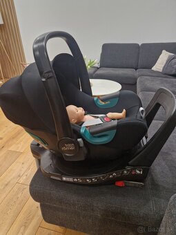 Kočík Moon Rocca Navy 2022 + Vajíčko BRITAX BABY SAFE iSENSE - 7