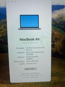 MacBook Air 13’ 256GB, Intel i5, model A1932 - 7