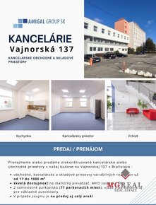 Administratívne priestory od 17m2, Vajnorská ul., Nové Mesto - 7