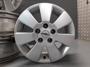 Opel originál alu disky 6J R15 5x110 ET43 - 7