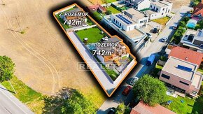 Stavebný pozemok 1690 m2 na výstavbu rodinných domov v... - 7