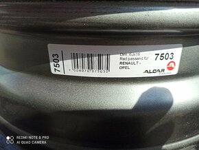 disky 5x114,3 R16 na Renault, Opel - 7