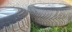 Predám sadu kolies 5×112 R16. Pneu 205/55 Zimné Michelin. - 7