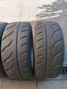 Semislick pneu 195/50r15 +alu disky 4x100 - 7