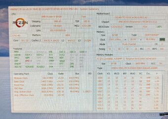 Ryzen 9 5950X, Gigabyte B550I AORUS PRO AX (ITX), 32GB RAM - 7