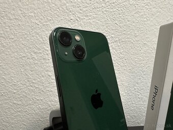 iPhone 13 Green 100% Zdravie Batérie TOP STAV - 7