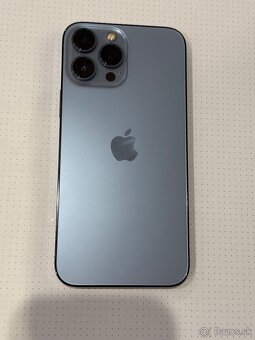 Predám iPhone 13 Pro max 1TB Blue Veľmi pekný stav - 7