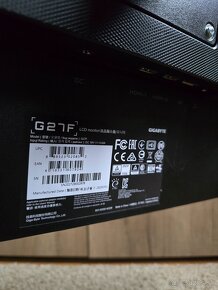 Herný 144hz monitor Gigabite 27 palcov - 7