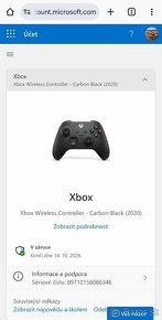 Xbox Controller Carbon Black 2r. záruka , NHL 23 CZ  Zdarma - 7