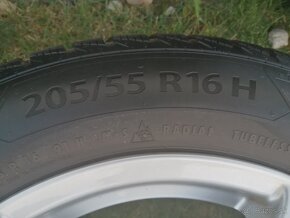 Zimná sada 205/55 R16 jazdena - 7