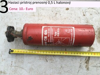 CO2 flaša a prenosné hasiace prístroje ručné - 7