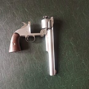 Revolver Smith Wesson 3 model ráže 44 super stav - 7