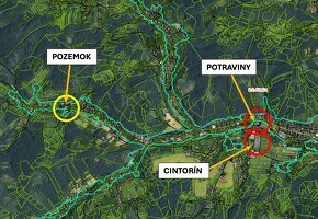 Korňa - 261 m2 pozemok na GARÁŽ / ODSTAVNÚ PLOCHU v obci - 7