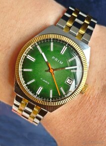 Československé Retro Vintage hodinky PRIM Ala Rolex 80. roky - 7