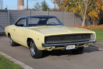 1968 Dodge Charger 383 V8, manuál. Perfektní stav. - 7