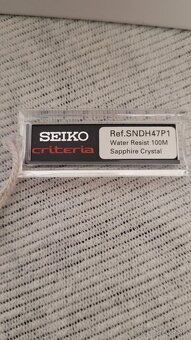 Seiko Criteria - 7