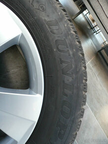 5x112 originál škoda Aludisky+zimné 205/60 R16 Dunlop - 7