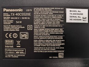 LED TV Panasonic TX-40CS520E - 7