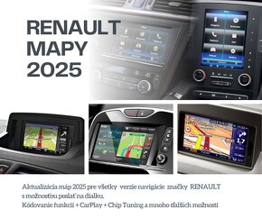 Navigacia Renault mapa 2025 SD karta 11.25 NEW aktualizácia - 7