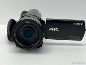 Sony FDR-AX100E polo-profi spickova kamera 4K - TOP STAV - 7