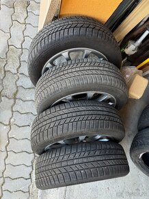 Predám orginál zimné kolesa mercedes 205/55 r17 - 7