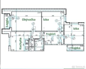 Projekt ESENPEČKO | 3 iz. byty od 72 m2 | Michalovce | - 7