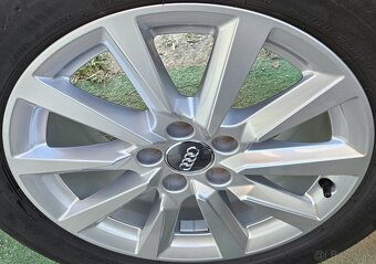 Nové, originálne disky AUDI - 5x100 r16 - 7