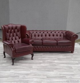 Pohovka Chesterfield. - 7