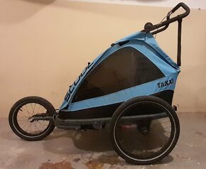 Cyklovozík TaXXi S'Cool Kids Elite two Blue - 7