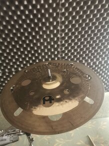 Predám 3 činely Meinl Byzance + Stojany - 7