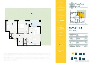 3i byt s priestrannou PREDZÁHRADKOU 164,58m2 v novom develop - 7