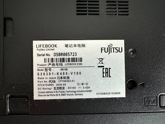 Fujitsu E559 / i5-8265U / 16GB RAM / 512GB SSD / Win 10 - 7