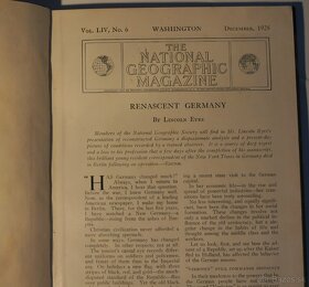 The National Geogrphic magazine, Washindton,1928 rok - 7