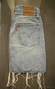 Rifľová sukňa Levi’s - 7