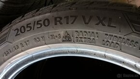 4 ks ZIMNÉ 205/50 R17 93V XL BARUM dezén 6 mm  LEN 35,-€/kus - 7