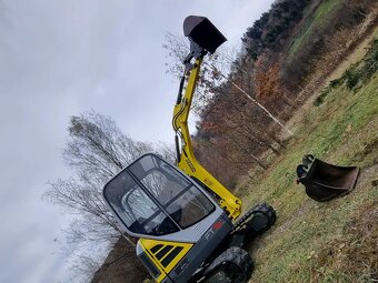 Minibager 2t WACKER NEUSON ET16 AKO NOVÝ 2018 z Nórska 602h - 7