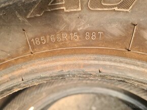 185/65r15 letné 2 ks BFGOODRICH dezén 6,5 mm - 7