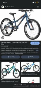 Saracen Mantra 2.0 R 20w 2018 Kids Bike - Blue - 7