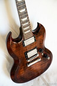 Elektrická gitara - Gibson SG Carved AAA top Limitet run 200 - 7