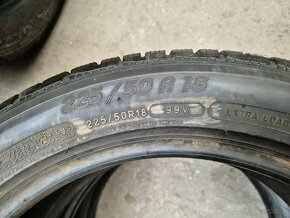 225/50 r18 zimné 2 ks MICHELIN dezén 7 mm DOT2018 - 7