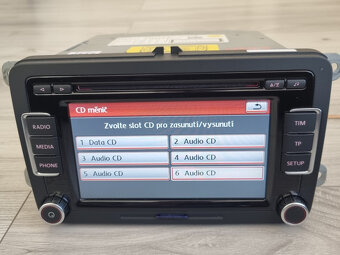 RCD 510 VW Original EU Verzia 6CD mp3 /SD - 7