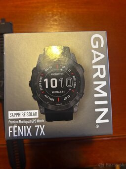 Garmin Fenix 7x saphire solar titanium - 7