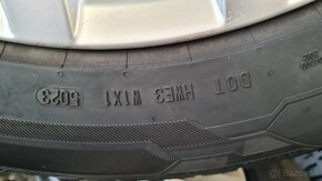 Predám origo. Alu disky VW Tiguan 5x112,R17 a letne pneu. - 7